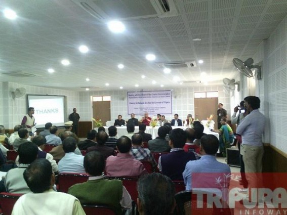 Governor Tathagata Roy visits South District Governor Tathagata Roy visits South District
